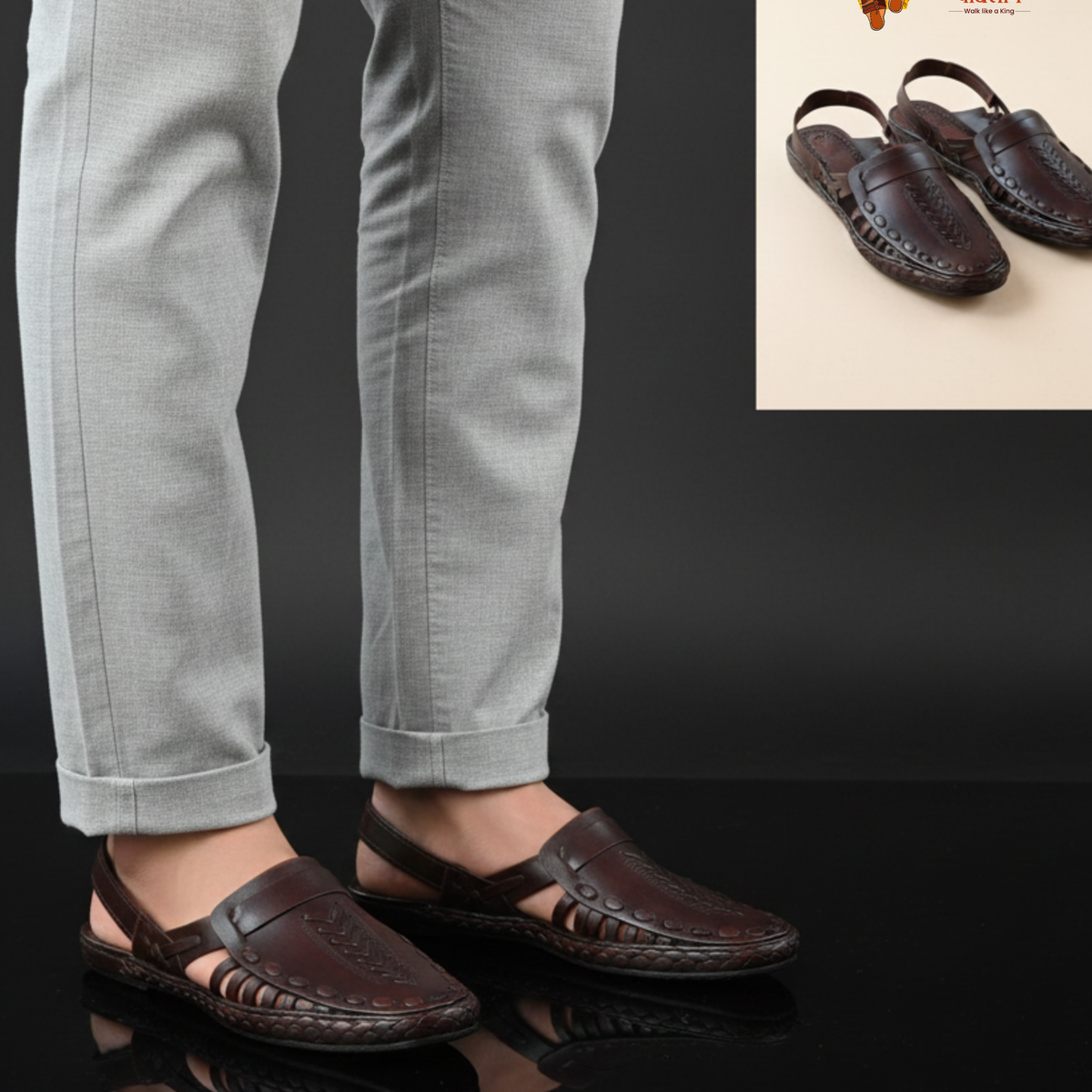 Belt Bantu Sandal (Kolhapuri Style)