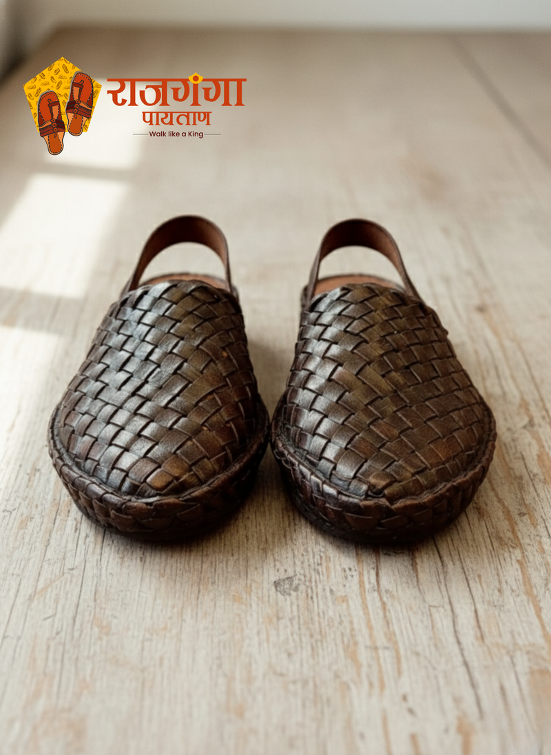 Belt Bantu Veni Kolhapuri Chappal