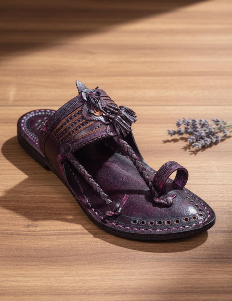 Vajnari Kapshi Kolhapuri Chappal