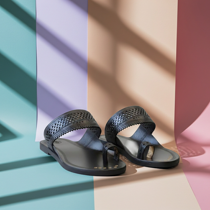 Angtha Patta Kolhapuri Chappal For Men