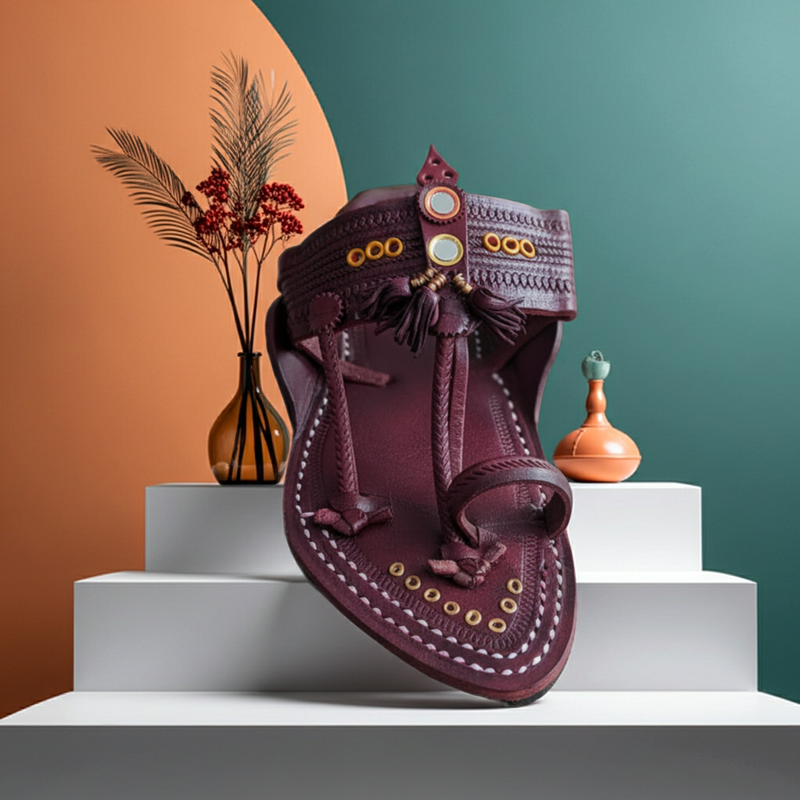 Sankeshwari Kapshi Kolhapuri Chappal