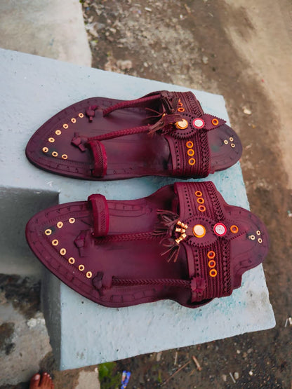 Bandhiv Kapshi Kolhapuri Chappal