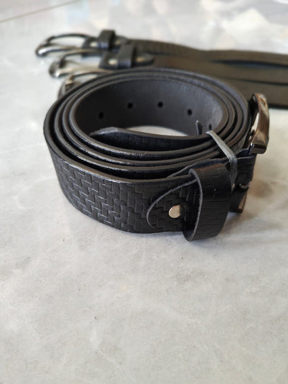 Leather Belt - Black