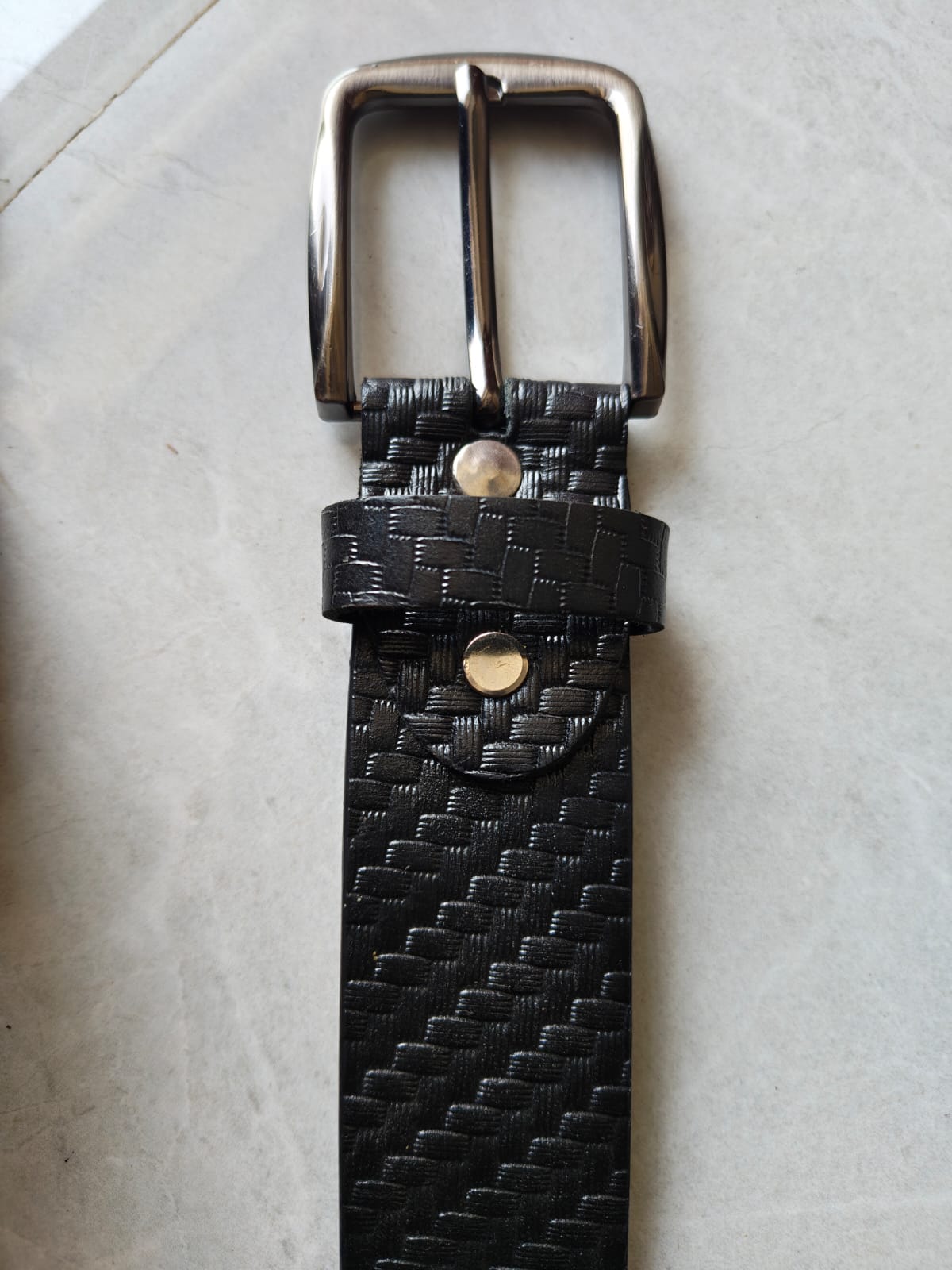 Leather Belt - Black