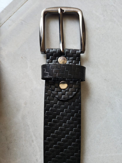 Leather Belt - Black