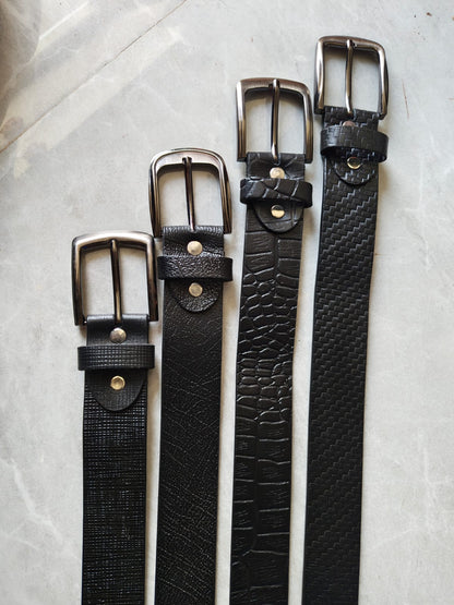 Leather Belt - Black