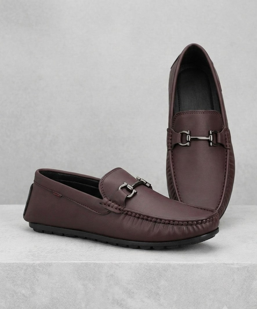 Adler-Leather Loafers -Brown/Black