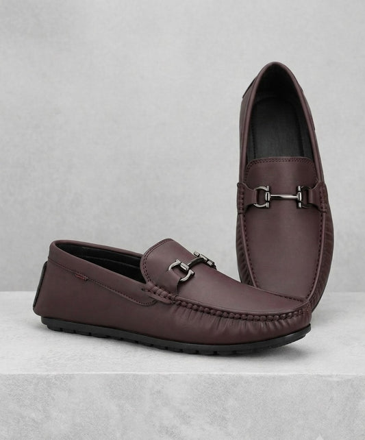 Adler-Leather Loafers -Brown/Black
