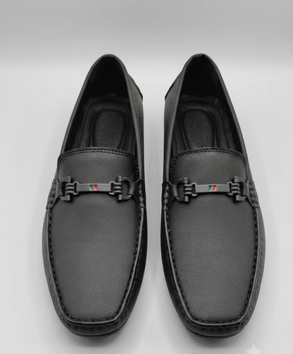 Soez&Out- Leather Loafers- Brown/ Black